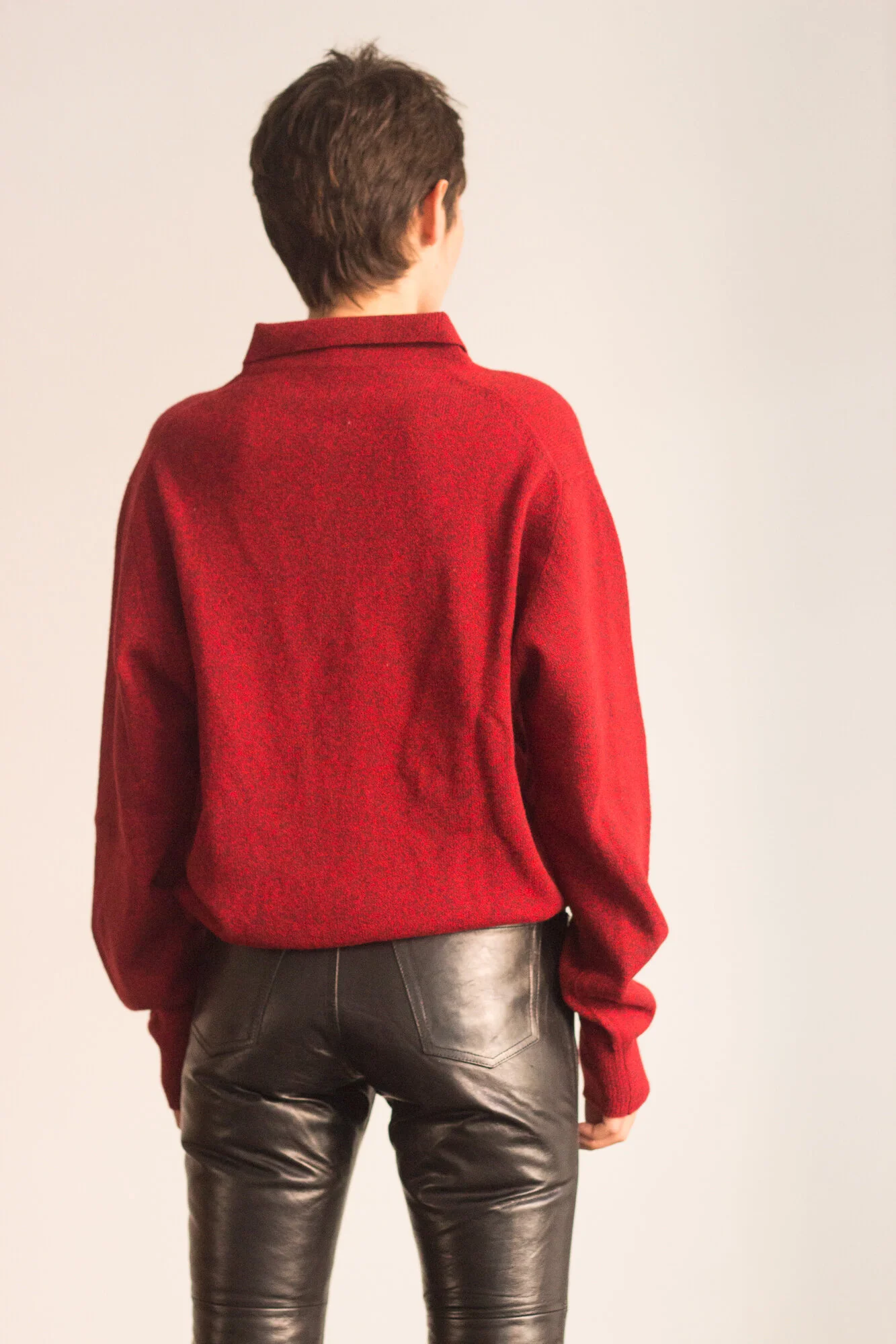 1980s Pringle of Scotland Cashmere Polo Sweater — Wayward Collection